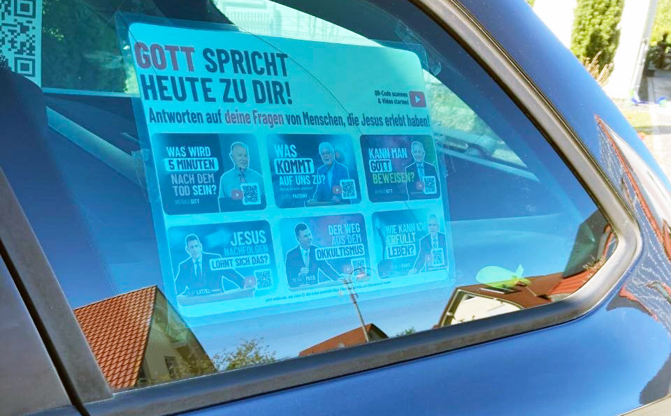 auto-hinten-gott-spricht-heute