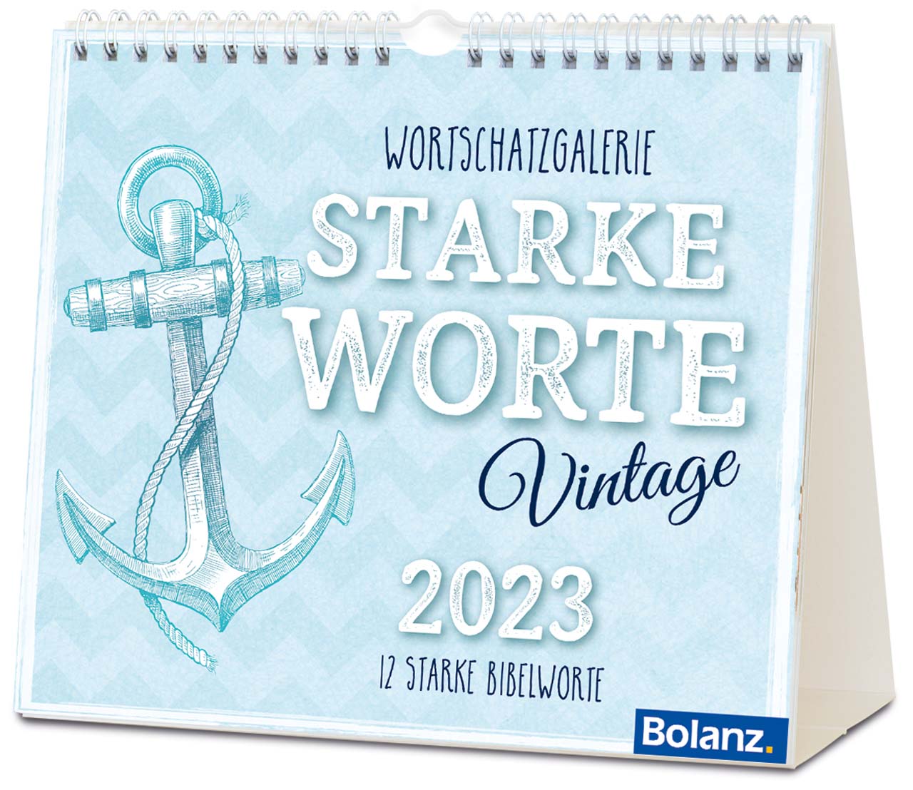 Starke Worte - Vintage 2023 - Tischkalender