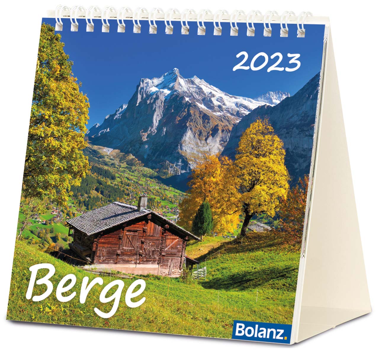 Berge 2023 - Postkartenkalender