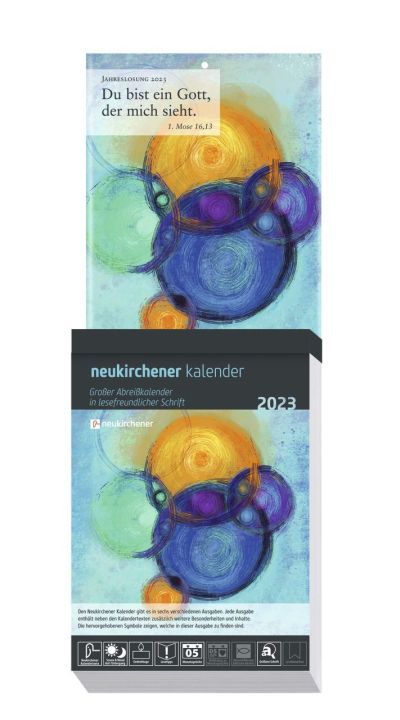 Neukirchner Abreißkalender 2023 - Großdruck
